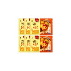 리뉴얼 씨제이/꼬마 돈까스 400G/냉동 6개 